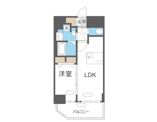 プレサンス塚本ベラビィ【13階】の間取り
