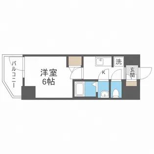 プレサンス塚本ベラビィ【10階】の間取り