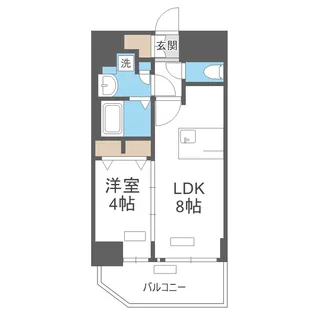 プレサンス塚本ベラビィ【12階】の間取り