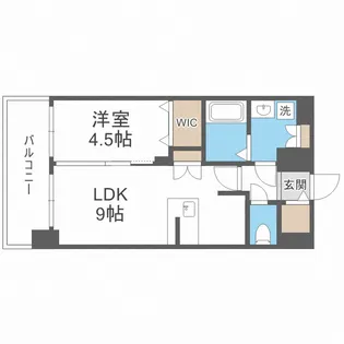 ベイサイドパークOSAKAサウスレジデンシス【14階】の間取り