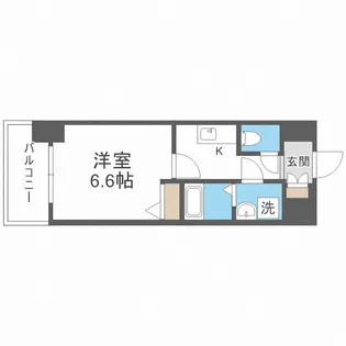 ベイサイドパークOSAKAサウスレジデンシス【9階】の間取り