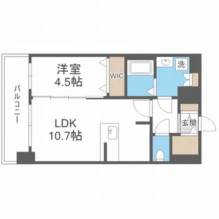 ベイサイドパークOSAKAサウスレジデンシス【15階】の間取り