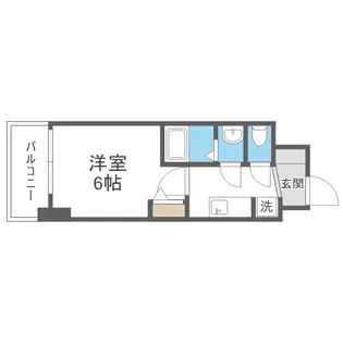 大阪難波Noah【3階】の間取り