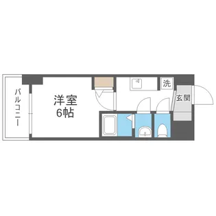 大阪難波Noah【10階】の間取り