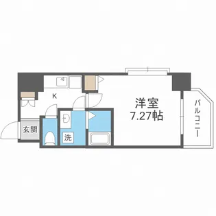 ALZA京町堀【2階】の間取り