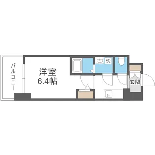 東三国Noah【6階】の間取り