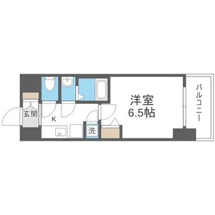 ベイサイドパークOSAKAノースレジデンシス【309号室】の間取り