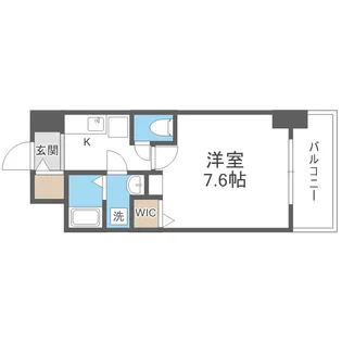ベイサイドパークOSAKAノースレジデンシス【1002号室】の間取り