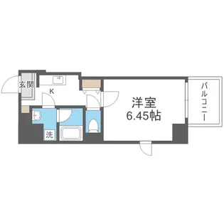 Luce Kujonishi【8階】の間取り