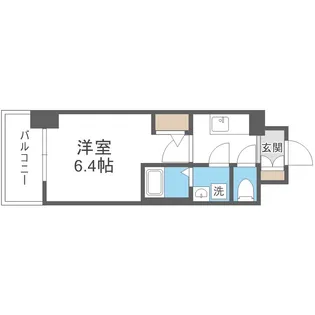 東三国Noah【4階】の間取り