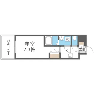 GROOVE今福鶴見【1階】の間取り