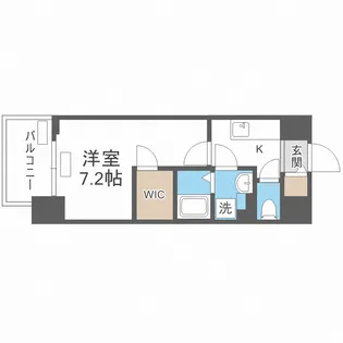 プレサンス堺筋本町エグゼブラン【4階】の間取り