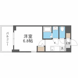 セレニテ日本橋ミラク【9階】の間取り