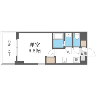 セレニテ日本橋ミラク【11階】の間取り