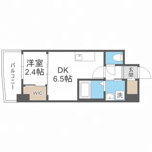 セレニテ九条リアン【4階】の間取り