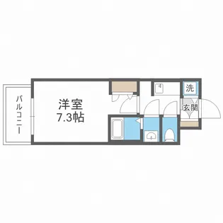 S-RESIDENCE都島Elegant【7階】の間取り