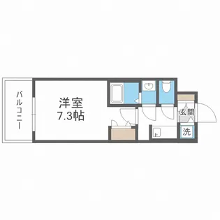 S-RESIDENCE都島Elegant【3階】の間取り