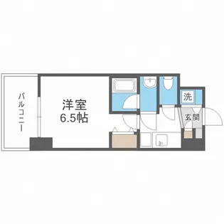 スプランディッド阿倍野【11階】の間取り