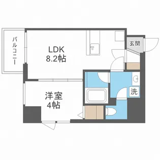 ブエナビスタ梅田イースト【2階】の間取り