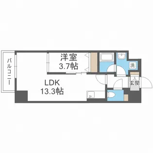 Sarnath海老江(サルナートエビエ)【10階】の間取り