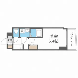 S-RESIDENCE福島玉川Tres【7階】の間取り