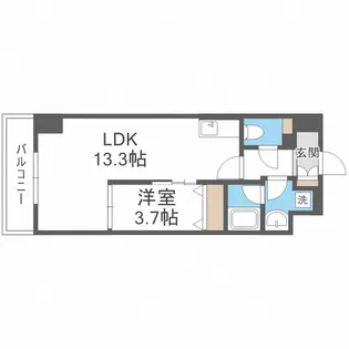 Sarnath海老江(サルナートエビエ)【3階】の間取り