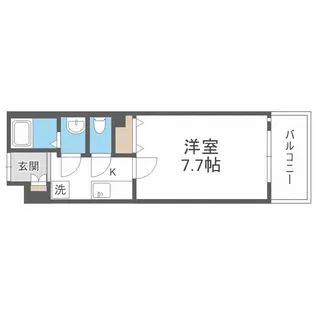 LIVIAZ KITAOSAKA BREZZA【2階】の間取り