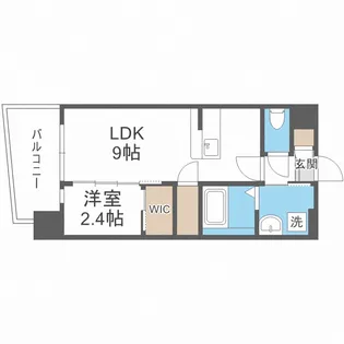 セレニテ天六リアン【6階】の間取り