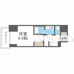 S-RESIDENCE福島玉川Tres【4階】の間取り