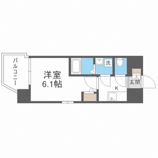 エスリードレジデンス大阪桜ノ宮【10階】の間取り