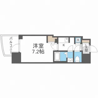 セレニテ本町東リアン【15階】の間取り