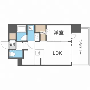 レオンコンフォート十三【6階】の間取り