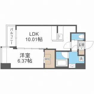 Vinoプレジオ本町【10階】の間取り