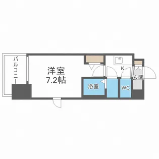 フォーリアライズ城東ファイン【8階】の間取り
