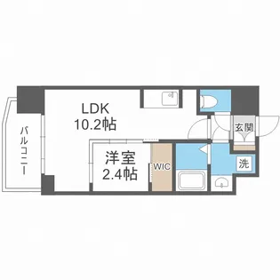 セレニテ本町東リアン【5階】の間取り