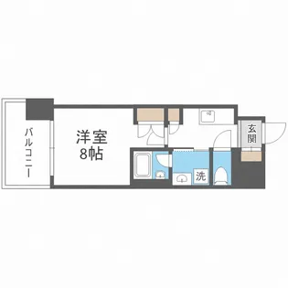 J.GRAN Court京町堀【7階】の間取り