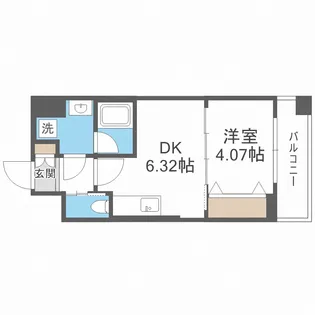 Vinoプレジオ本町【10階】の間取り