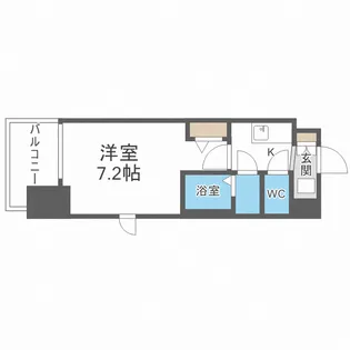 フォーリアライズ城東ファイン【9階】の間取り