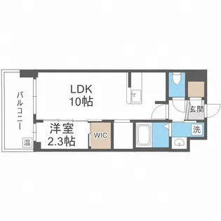 セレニテ本町東リアン【7階】の間取り