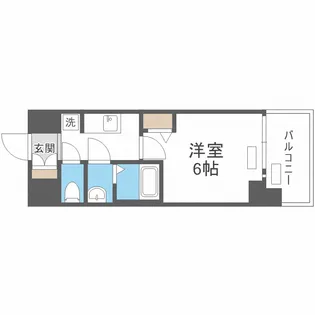 グランカリテ北大阪リヴィエ【3階】の間取り