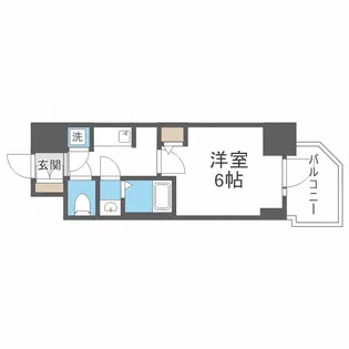 S-RESIDENCE都島Lux【9階】の間取り