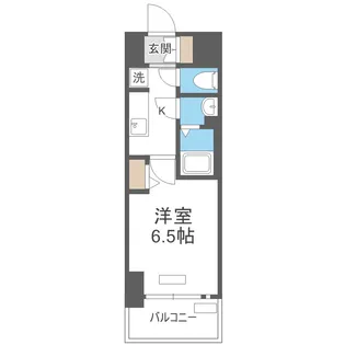 プレサンス DOMECITY コレーレ【4階】の間取り