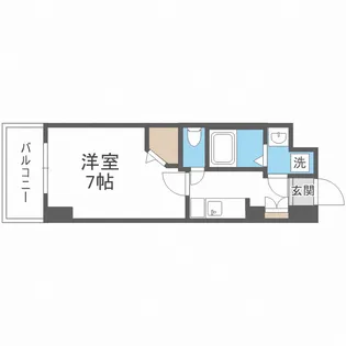 J-BRIGHT UMEDA KITA【4階】の間取り