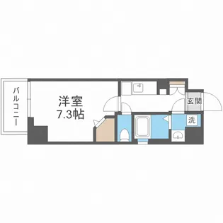 J-BRIGHT UMEDA KITA【2階】の間取り