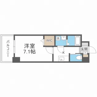 MSR新大阪南【2階】の間取り