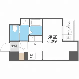 ArtizA森ノ宮D.C.【5階】の間取り