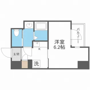 ArtizA森ノ宮D.C.【2階】の間取り