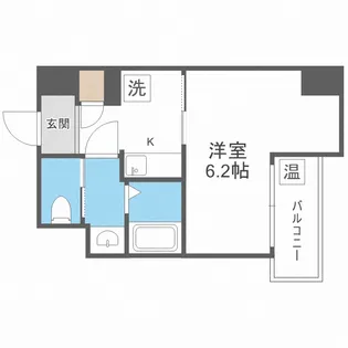 ArtizA森ノ宮D.C.【11階】の間取り