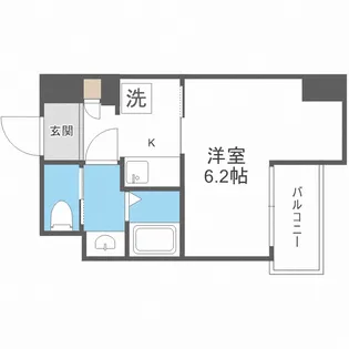 ArtizA森ノ宮D.C.【7階】の間取り