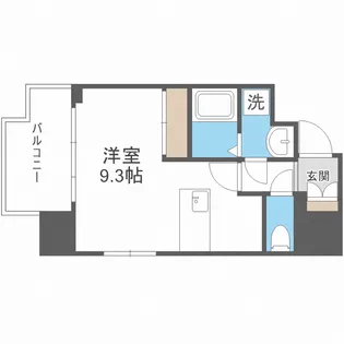 アバンティ大阪ドームシティ【10階】の間取り